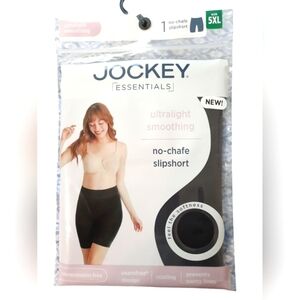 New Jockey Essentials Ultralight Smoothing Slipshort - Black 5XL